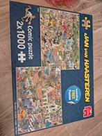 Jan van Haasterne 2x 1000 stukjes, Hobby en Vrije tijd, Denksport en Puzzels, Ophalen, Zo goed als nieuw