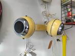 Vintage Gele Wandlamp - Retro Design eye ball space age, Ophalen, Gebruikt, Onbekend, Onbekend