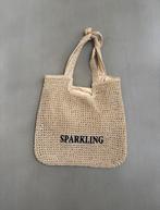 Sparkling jewels tas, Ophalen of Verzenden, Zo goed als nieuw, Beige, Handtas