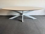 Fenix Bianco Malé eettafel ovaal 250x125, Huis en Inrichting, Tafels | Eettafels, 100 tot 150 cm, 200 cm of meer, Ophalen of Verzenden
