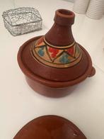 Tajine aardwerk, Huis en Inrichting, Keuken | Potten en Pannen, Ophalen of Verzenden, Gebruikt