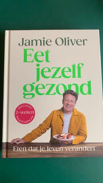 Kookboek Jamie Oliver: eet jezelf gezond beschikbaar voor biedingen