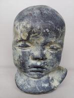 Sculptuur kinder hoofd BLOSSOM BROCANTE, Ophalen of Verzenden