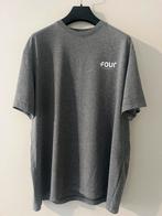 FOUR Logo T-shirt S, Kleding | Heren, Four Amsterdam, Ophalen of Verzenden, Zo goed als nieuw, Grijs