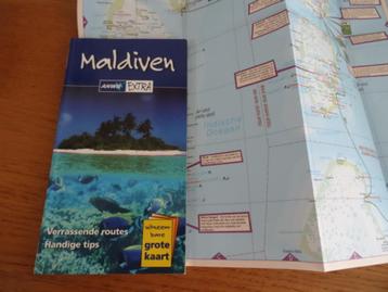 Malediven, Maldiven ; anwb extra reisgids + landkaart beschikbaar voor biedingen
