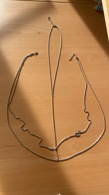 Zilveren Buikketting nieuw ! beschikbaar voor biedingen