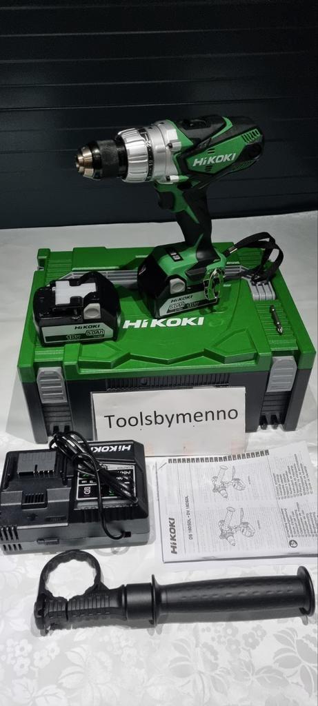 NIEUW Hikoki DV18DSDL Accu klopboor/schroefmachine 18V 5.0Ah, Doe-het-zelf en Verbouw, Gereedschap | Boormachines, Nieuw, Boor- en Schroefmachine