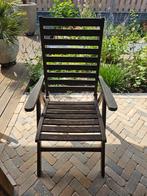 Hardhouten tuinstoelen, Ophalen, Gebruikt, Hout, Inklapbaar
