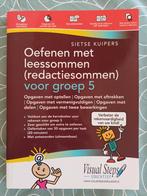Oefenen met leessommen (redactiesommen) groep 5, Boeken, Ophalen, Nieuw, Overige onderwerpen, Sietse Kuipers