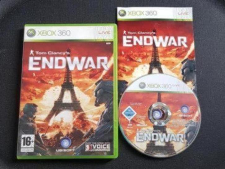 OPRUİMEN | XBOX 360 | Tom Clancys Endwar, Spelcomputers en Games, Games | Xbox 360, Gebruikt, Shooter, 1 speler, Vanaf 12 jaar