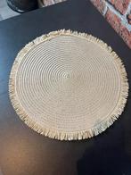 4x ronde placemats, Huis en Inrichting, Ophalen, Zo goed als nieuw, Bord