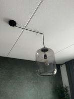 Hanglamp juno xxl rookglas karwei incl lichtbron, Ophalen, Gebruikt, Minder dan 50 cm