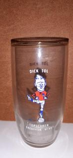 Voetbalglas van Dick Tol, Verzamelen, Sportartikelen en Voetbal, Ophalen of Verzenden, Zo goed als nieuw, Overige binnenlandse clubs