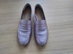 Leren lila metallic loafers, Manfield maat 39, Ophalen of Verzenden, Gedragen, Overige kleuren, Instappers