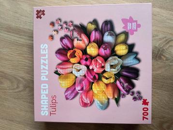 Tulpen puzzel 700 stukjes unieke vormen  beschikbaar voor biedingen