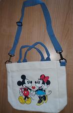 tas mickey en minnie mouse wit, Wit, Nieuw, Ophalen of Verzenden, A