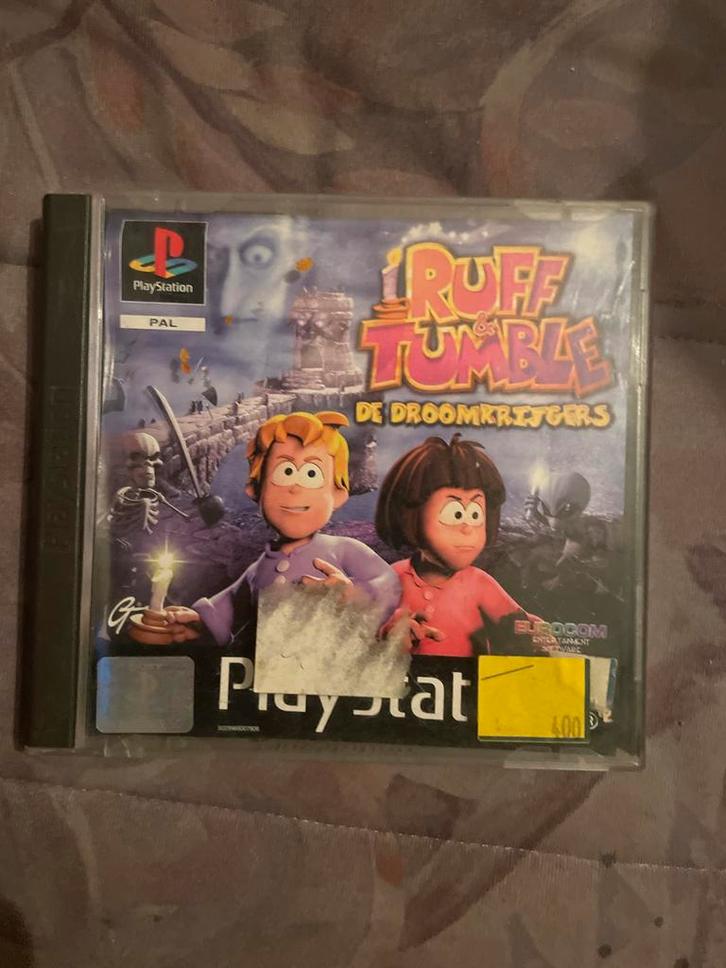 Ruff en Tumble - PS1, Spelcomputers en Games, Games | Sony PlayStation 1, Gebruikt, Platform, 1 speler, Vanaf 7 jaar, Ophalen of Verzenden