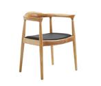 Kennedy Chair houten eetkamer bureau vergader stoel, Nieuw, Vijf, Zes of meer stoelen, Ophalen of Verzenden, Wit