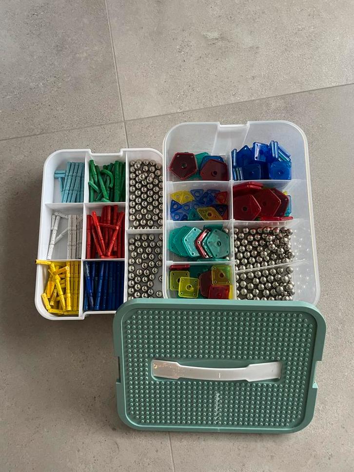 Geomag Magnetische staafjes, Hobby en Vrije tijd, Ministeck, Zo goed als nieuw, Box-set, Ophalen