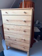 IKEA Ladekast Grenen - Onbehandeld Hout, Ophalen, Gebruikt, 50 tot 100 cm, Met lade(s)