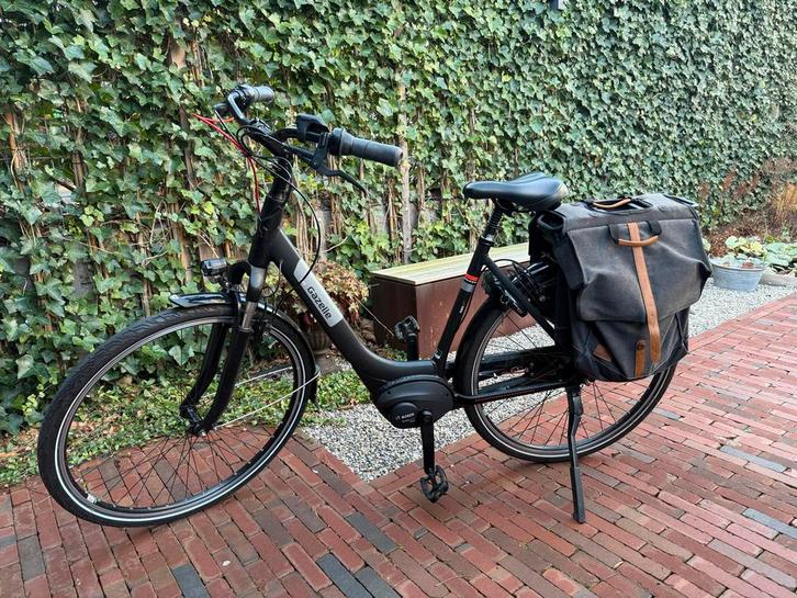 Gazelle Paris C7+  - Slechts 600km, Fietsen en Brommers, Elektrische fietsen, Zo goed als nieuw, Gazelle, 51 tot 55 cm, 50 km per accu of meer