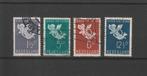 Nederland 1936, NVPH 289 t/m 292, Gestempeld., Postzegels en Munten, Verzenden, T/m 1940, Gestempeld