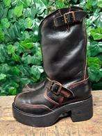 geweldig mooie vintage biker boots van Sendra maat 39, Bruin, Nieuw, Ophalen of Verzenden, Sendra
