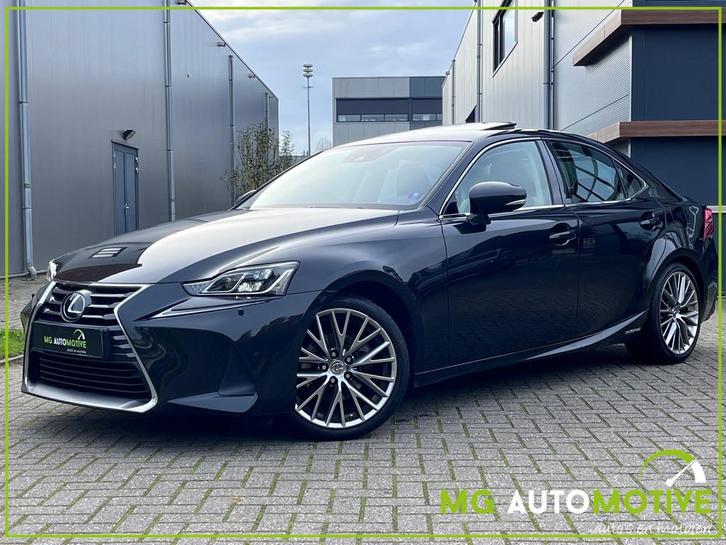 Lexus IS 300h Hybrid Luxury Line | Leder | Mark Levinson | S, Auto's, Lexus, Bedrijf, Te koop, IS, ABS, Achteruitrijcamera, Adaptive Cruise Control