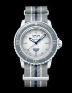 Blancpain x Swatch Antarctic Ocean 390 euro, Sieraden, Tassen en Uiterlijk, Horloges | Heren, Nieuw, Kunststof, Swatch, Kunststof