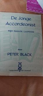 DE JONGE ACCORDEONIST d PETER BLACK LEERBOEK DEEL 2 liedjes, Muziek en Instrumenten, Bladmuziek, Accordeon, Les of Cursus, Overige genres