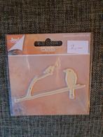 Stansmal vogels op tak, Joy Crafts, NIEUW, Ophalen of Verzenden, Nieuw, Dieren, Pons of Mal