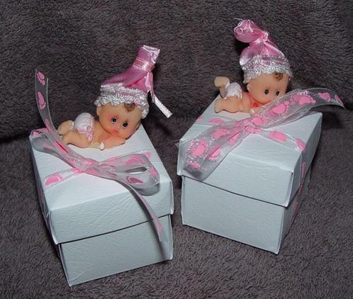 geboorte bedankjes, roze, Kinderen en Baby's, Kraamcadeaus en Geboorteborden, Nieuw, Ophalen of Verzenden