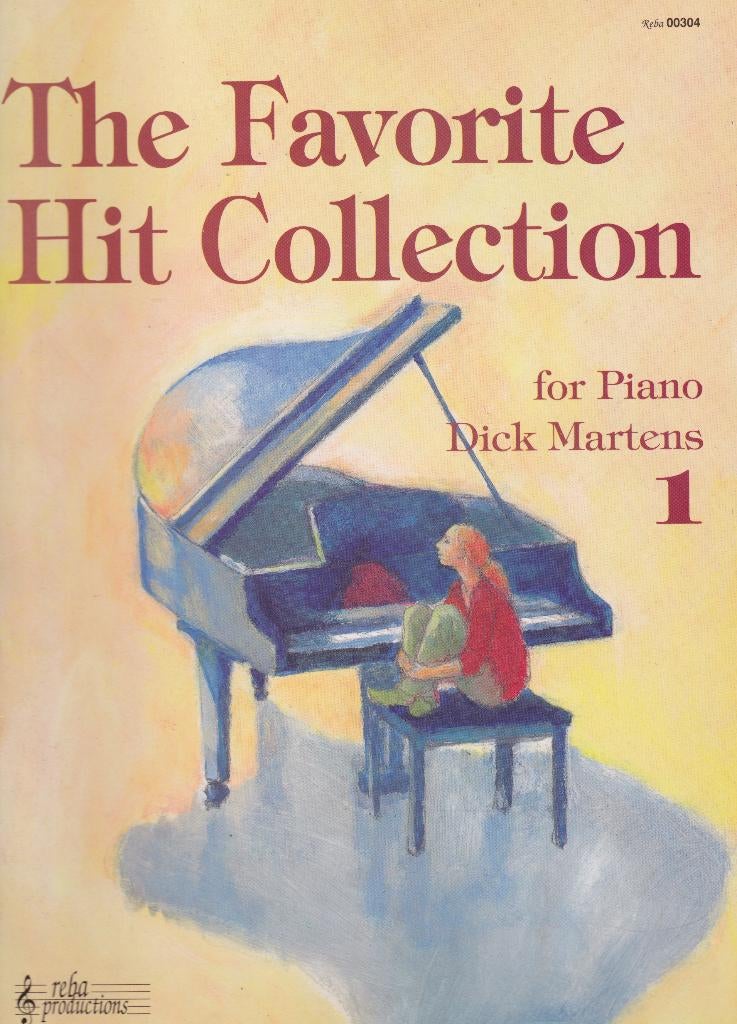 Dick Martens - The Favorite Hit Collection - Deel 1, Gebruikt, Ophalen of Verzenden, Artiest of Componist, Piano