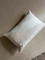 By Molle kussenhoes linnen wit pure white 40x60, Huis en Inrichting, Ophalen of Verzenden, Zo goed als nieuw, Wit, Vierkant
