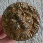 Messing leeuw deurknop, Antiek en Kunst, Ophalen