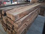 Oud eiken oude balken gebinten  staanders, Doe-het-zelf en Verbouw, Hout en Planken, Gebruikt, Eiken, Ophalen of Verzenden, 50 mm of meer