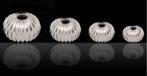 100 Stuks Kralen Zilver Aluminium Spacers Tussenkralen, Ophalen of Verzenden, Nieuw, Kraal