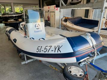 YAM 430 & YAMAHA F60 (BJ2012) Pega trailer Capelli beschikbaar voor biedingen