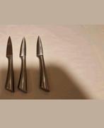 3x ah vivo villeroy en boch rvs bestek schilmesje schil mes, Huis en Inrichting, Ophalen of Verzenden, Zo goed als nieuw, Rvs of Chroom