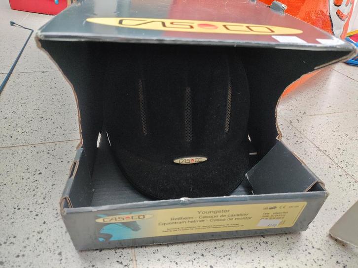 Casco Paardrijcap, Dieren en Toebehoren, Paardrijkleding, Zo goed als nieuw, Cap, Recreatie, Ophalen of Verzenden