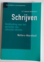 A.F. Snoeck Henkemans - Schrijven, Boeken, Ophalen of Verzenden, Zo goed als nieuw, A.F. Snoeck Henkemans, Nederlands