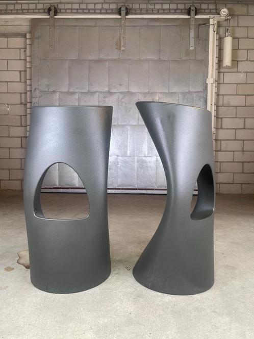 2x Mobles 114 Flod barkruk by Azúa-Moliné, Huis en Inrichting, Barkrukken, Gebruikt, 60 tot 90 cm, Kunststof, 2 krukken, Ophalen