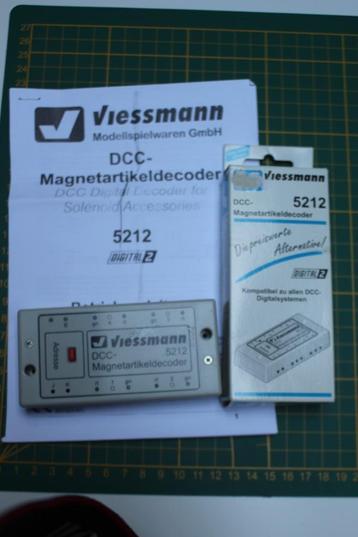 Viessmann DCC Magnetartikeldecoder 5212 beschikbaar voor biedingen