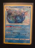 Vaporeon swsh072 holo promo, Hobby en Vrije tijd, Verzamelkaartspellen | Pokémon, Ophalen of Verzenden, Zo goed als nieuw
