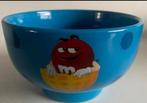 Ronde blauwe schaal met blauwe stippen van M&M’s. D..13,5 cm, Verzamelen, Merken en Reclamevoorwerpen, Ophalen of Verzenden, Zo goed als nieuw