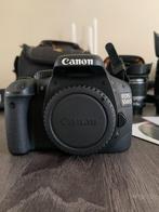 Canon Eos 550d, Audio, Tv en Foto, Fotocamera's Digitaal, Spiegelreflex, 18 Megapixel, Canon, Zo goed als nieuw