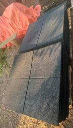 85 m2 rubberen tegels 100x100x3, Ophalen, 60 cm of meer, Keramiek, Nieuw