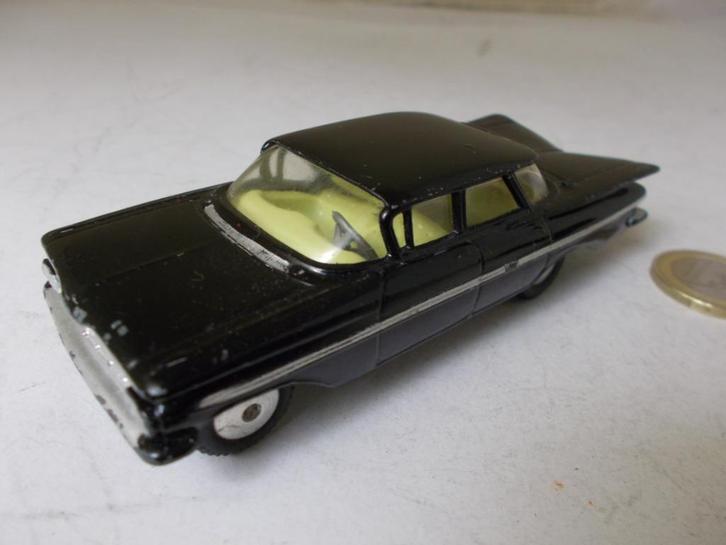 Corgi Toys 223 CHEVROLET IMPALA (1959) Black. I.z.g.st. (C), Hobby en Vrije tijd, Modelauto's | 1:43, Zo goed als nieuw, Auto