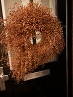 Vlas Krans - 60 cm | T.e.a.b., Huis en Inrichting, Woonaccessoires | Kransen, Ophalen, Gebruikt