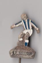Voetbal VV Gorredijk Zilvervoetje speldje, Gebruikt, Niet vindbaar, Niet vindbaar, Speldje of Pin